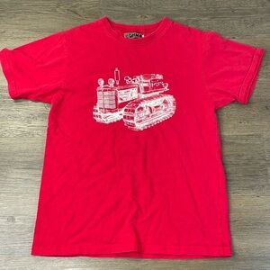 Blind Wear Youth Red Tractor Tee Shirt, size Large